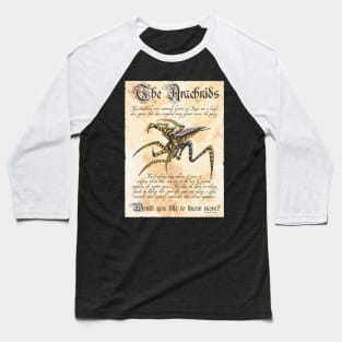 Starship Troopers (1997) Renaissance Book Print Baseball T-Shirt